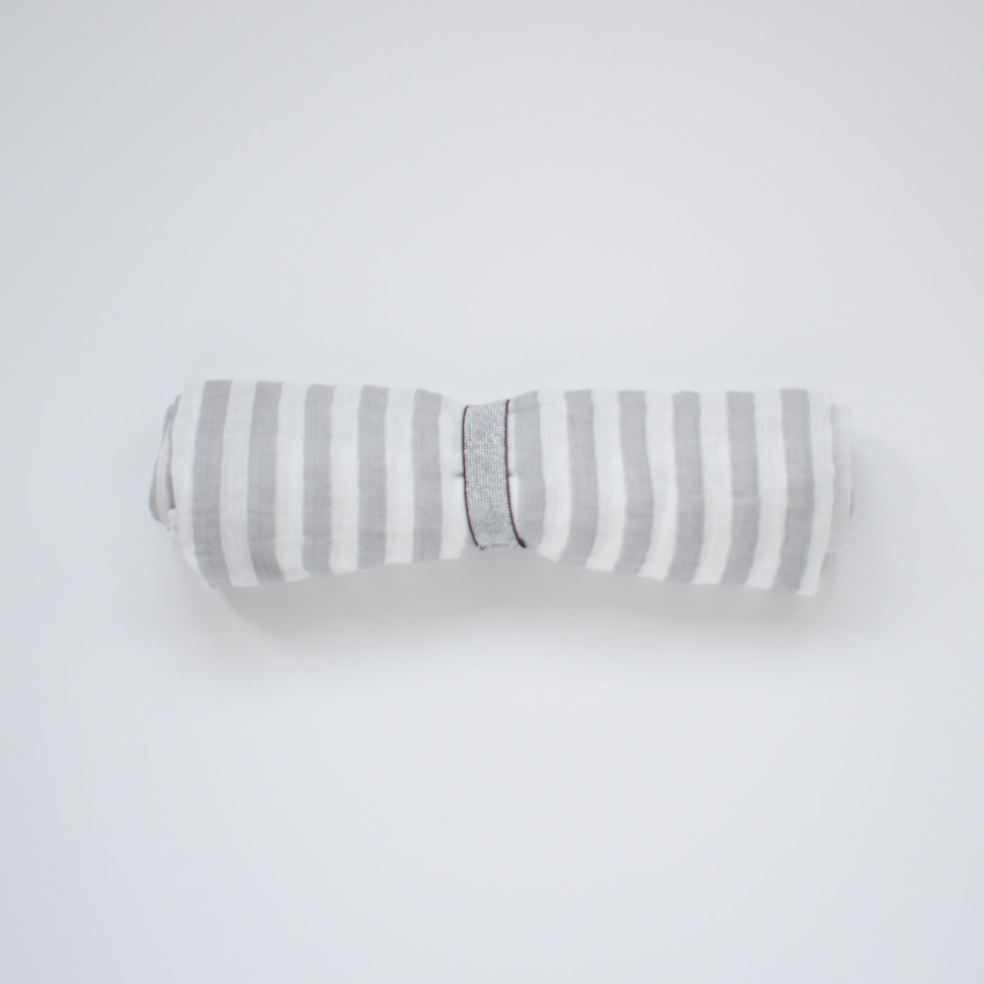 OUR KID - Grey Stripe Large Muslin Square
