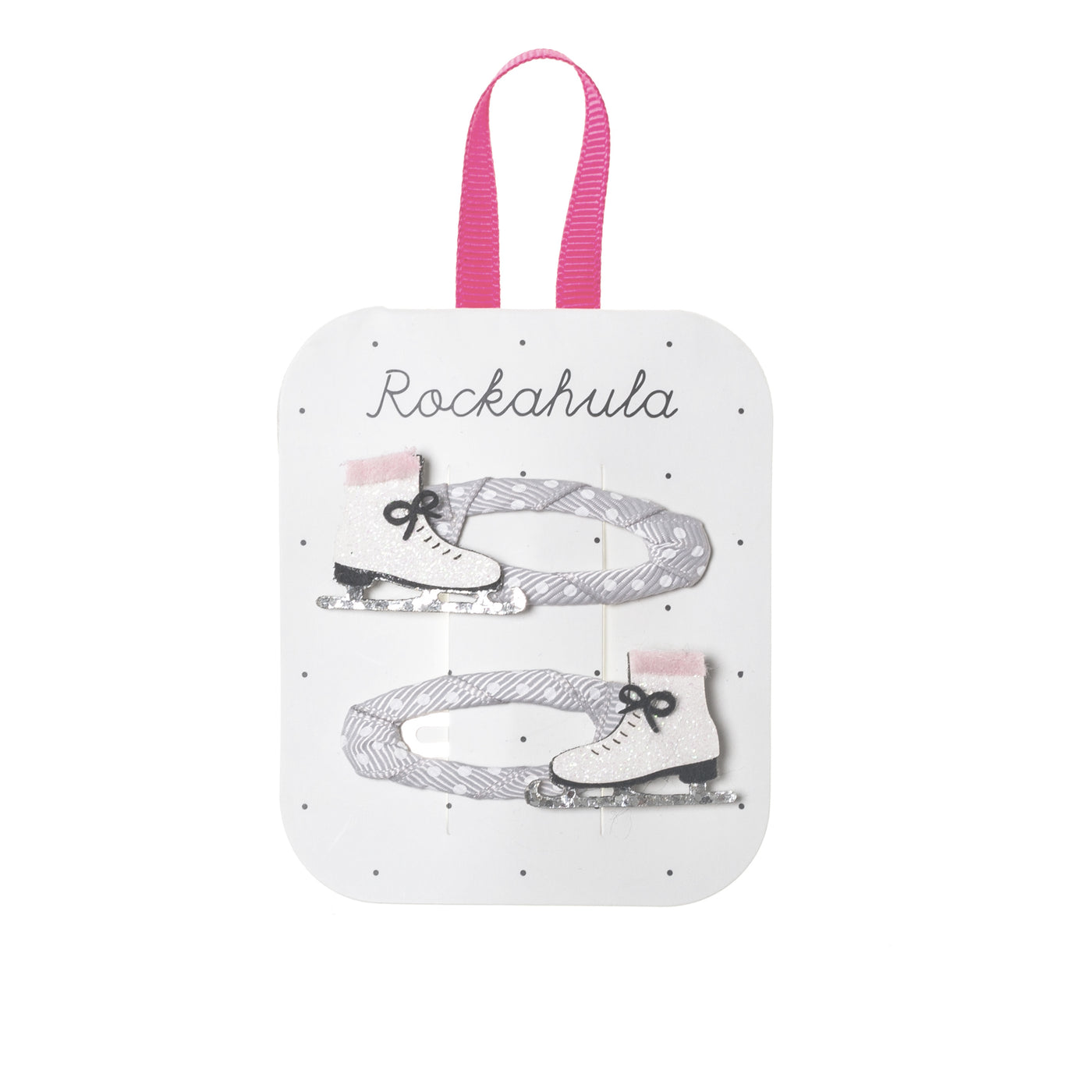 Rockahula - Ice Skate Glitter Clips