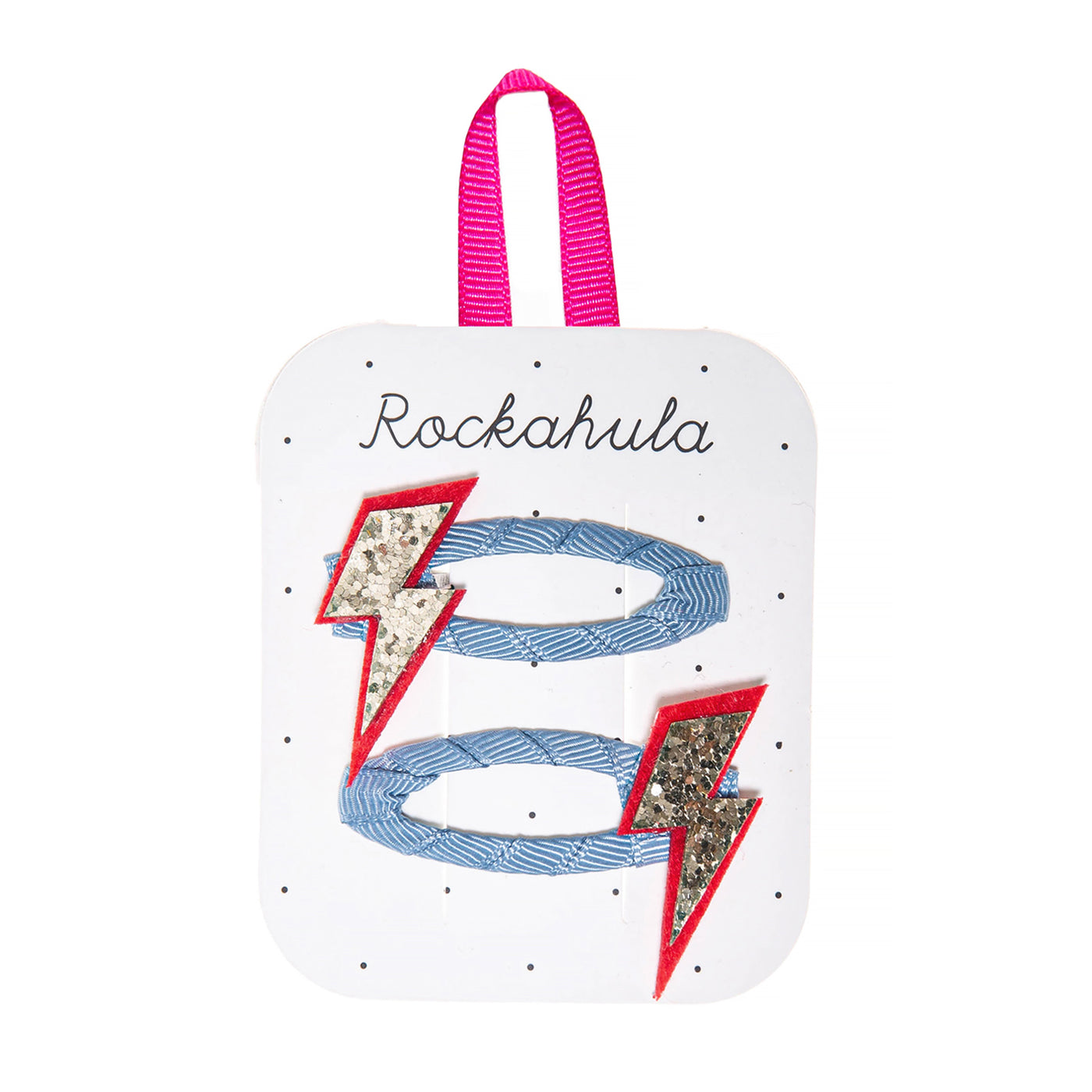ROCKAHULA - Lightning Flash Clips Blue/Gold