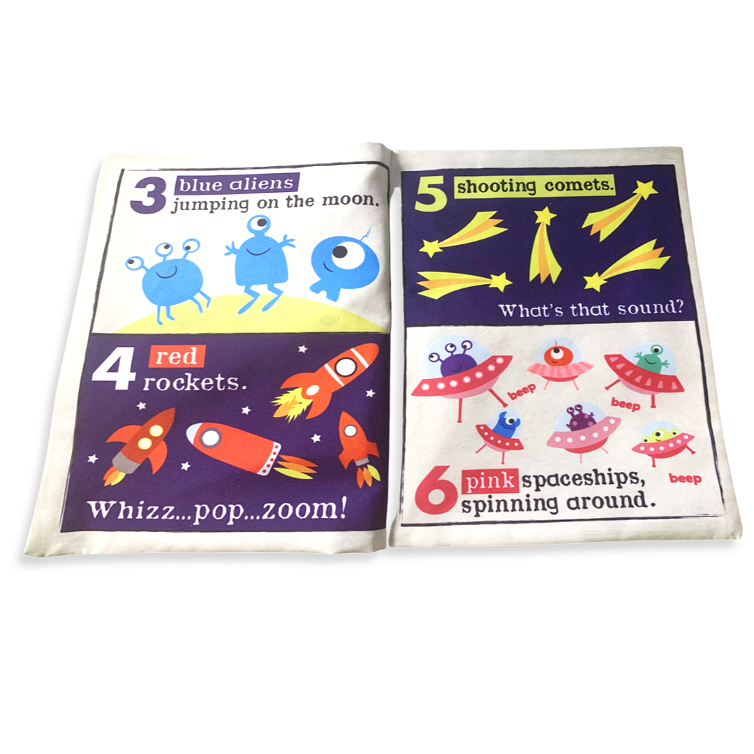 Crinkly Cloth Space Count Fabric Newspaper