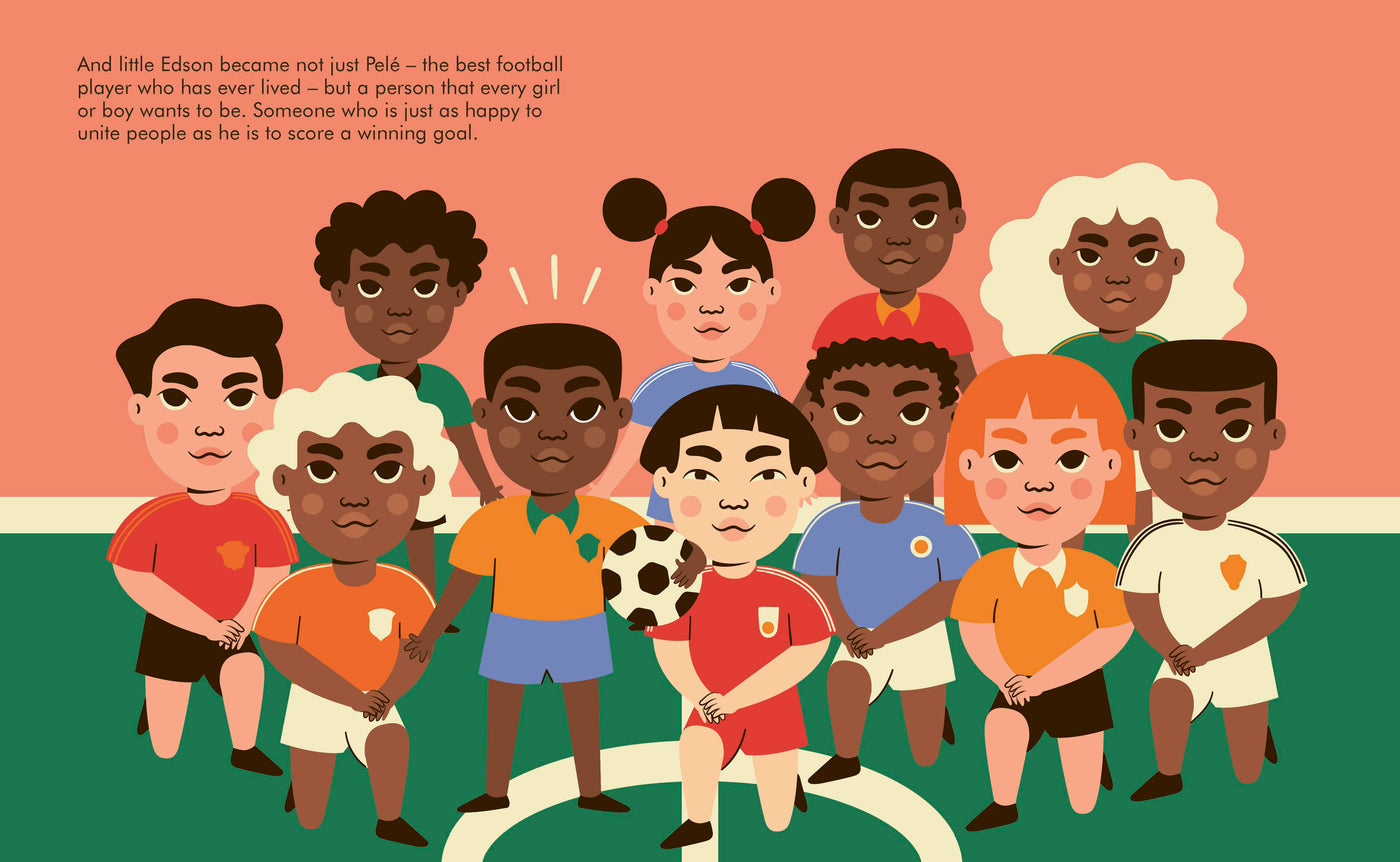 Little People Big Dreams - Pele Book