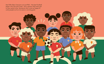 Little People Big Dreams - Pele Book