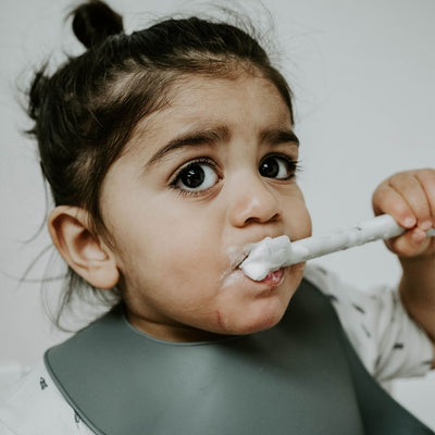 Boo Chew Baby's First Utensil - Rust and Oat