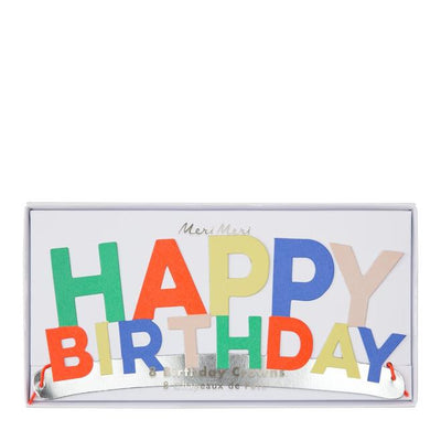Meri Meri Happy Birthday Crown